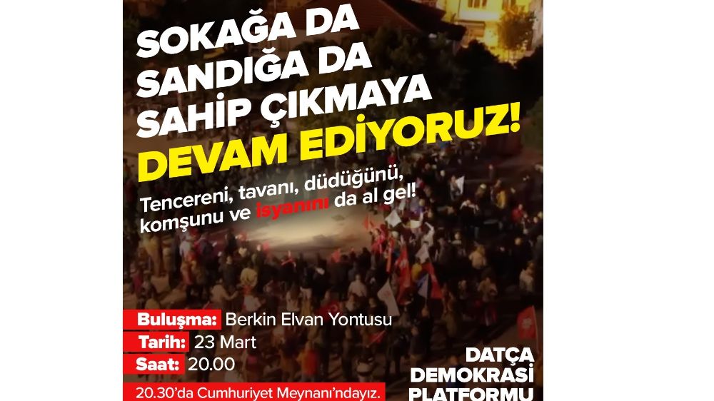 Direniş ve Dayanışma Sürüyor