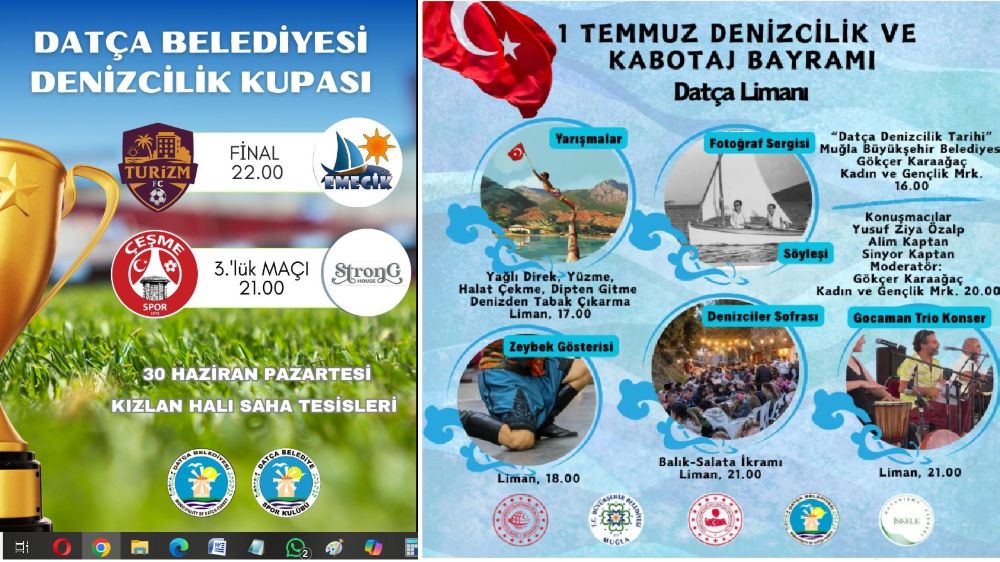 Kabotaj Bayramı ve Datça Denizcilik Kupası 