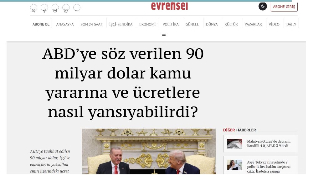 ABD'ye Aktarılacak Kaynak...