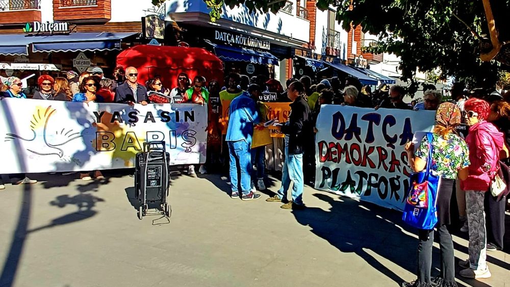 Ankara Gar Katliamı 10’uncu Yılında Datça’da Anıldı