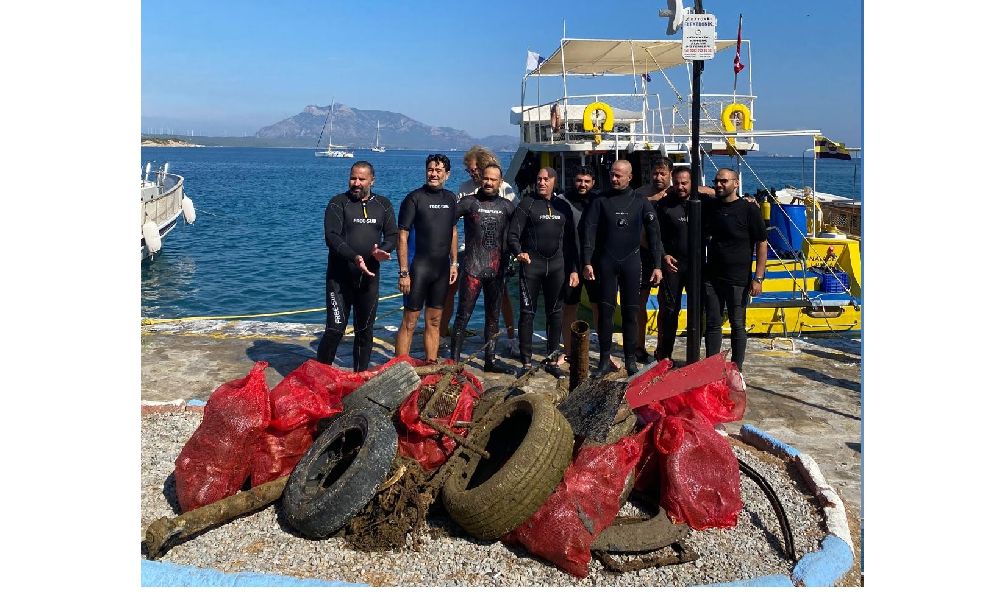 Datça'da Deniz Temizliği için...