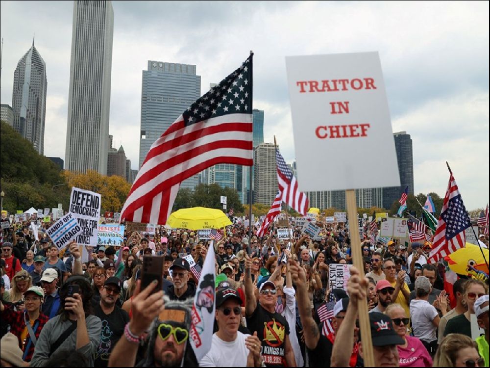 Trump Amerikan Halkı’nın Anti-Faşist Direnişiyle Karşı Karşıya