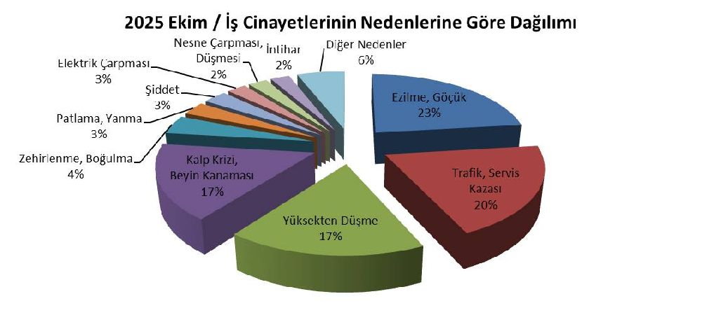 İSİG Meclisi: Ekim Ayında 169 İşçi Hayatını Kaybetti