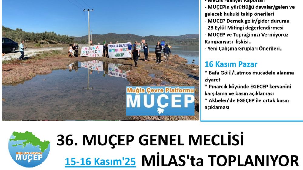 MUÇEP Meclisleri 36. Kez Toplanıyor