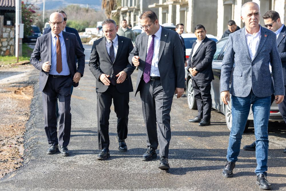 Muğla Büyükşehir Belediyesi Datça’da Yatırımları Yerinde İnceledi