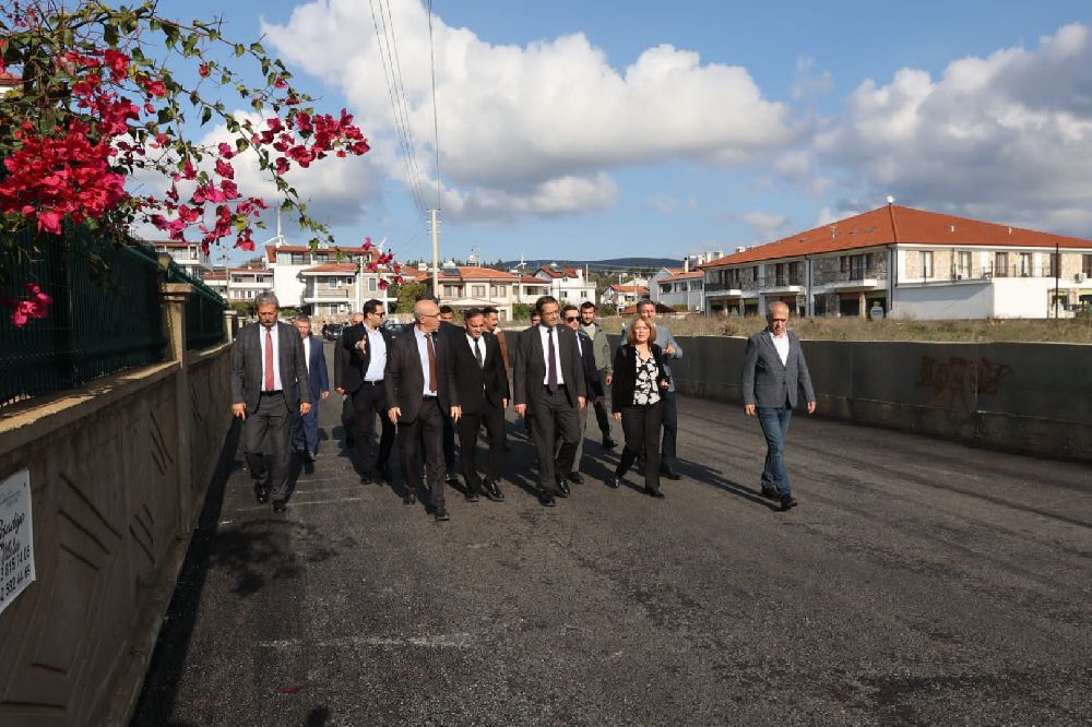 Muğla Büyükşehir Belediyesi Datça’da Yatırımları Yerinde İnceledi