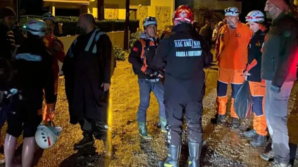 Datça’da Sele Kapılan Vatandaş Sağ Kurtarıldı