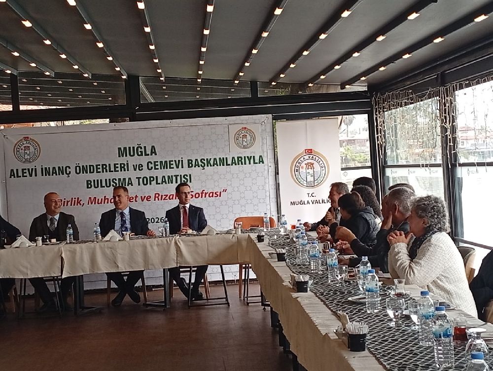 Muğla Valisi, Alevi İnanç Önderleri ve Cemevi Başkanlarıyla Buluştu