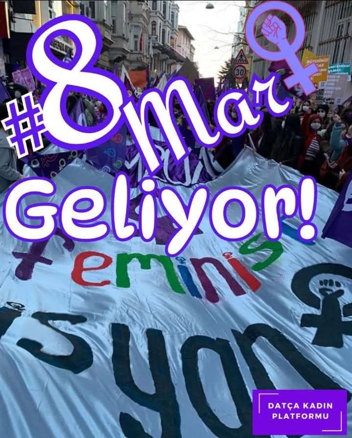 Datça Kadın Platformu’ndan 8 Mart Çağrısı