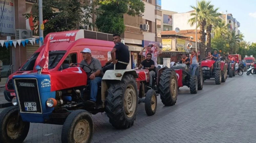Milas Köylü Mitingine Hazır