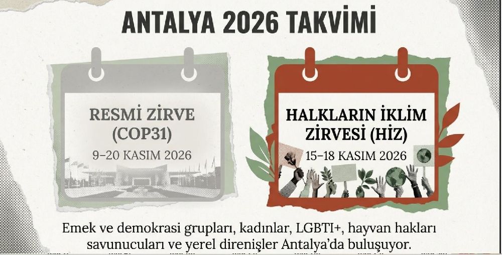 Resimlerle Halkların İklim Zirvesi