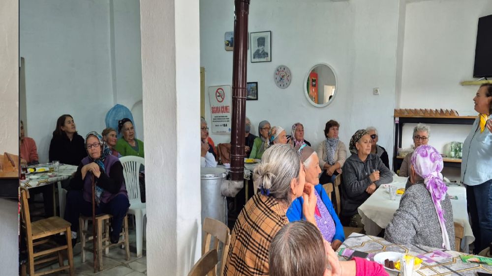 Sındı'da Kadınlar Sağlık için Toplandı