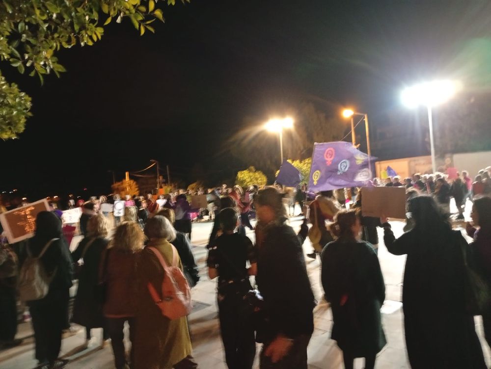 Datça’da Kadınlar 8 Mart’ta Eşitlik, Adalet, Özgürlük ve Savaşa Karşı Sokaktaydı