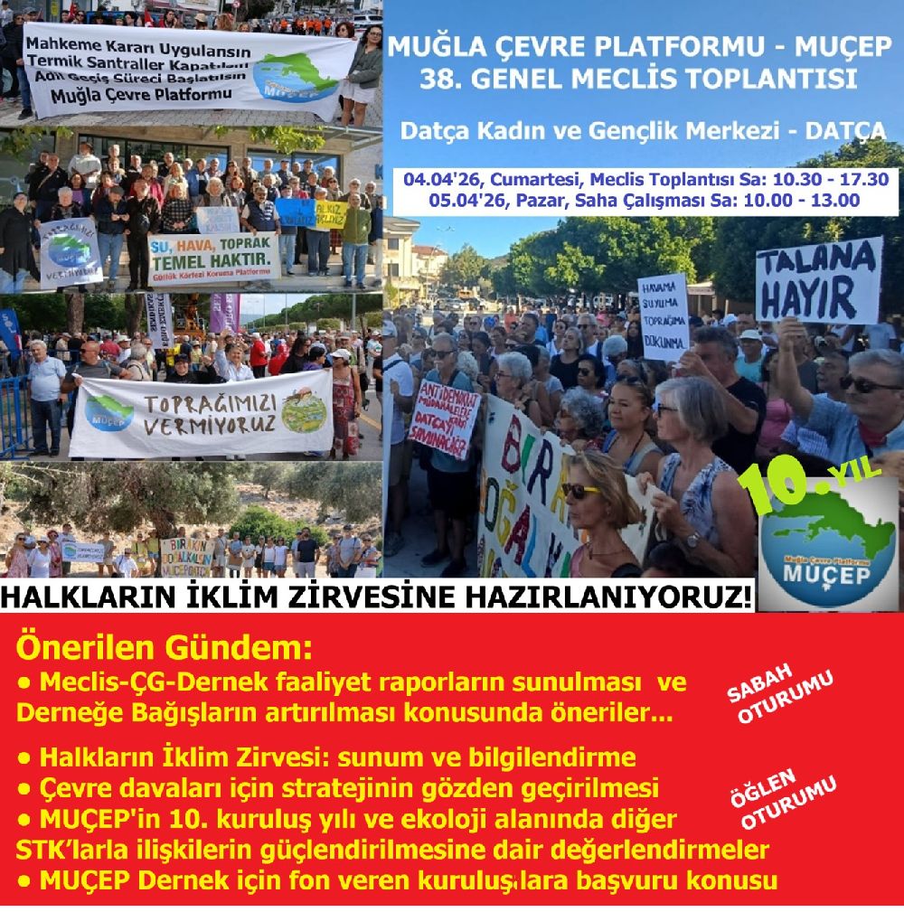 Datça MUÇEP Meclisi Toplandı