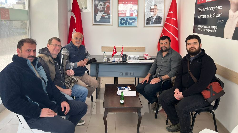 Emeğin Gücü, CHP Datça’yı Ziyaret Etti