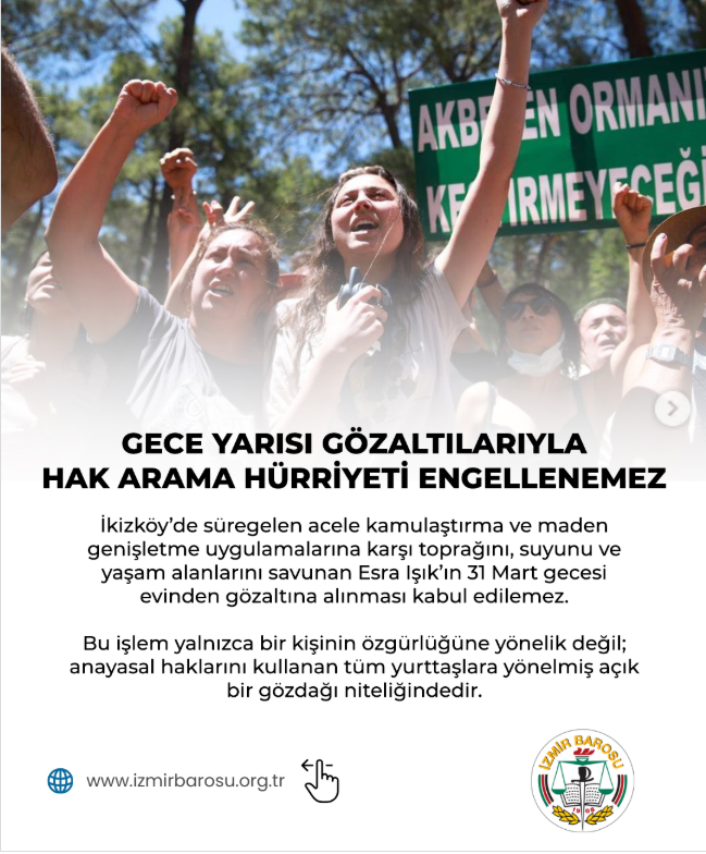 Hak Arama Hürriyeti Engellenemez