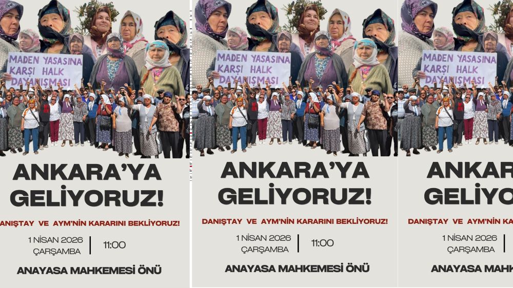 Milas Köylüleri 1 Nisan'da Ankara'da