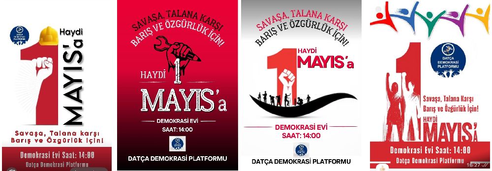 Datça'da 1 MAYIS için Hazırlıklar Başladı...