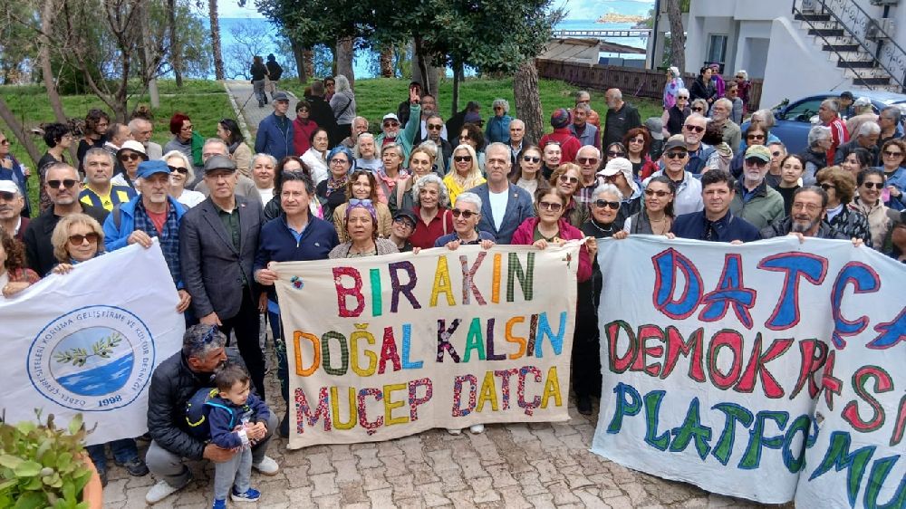 Datça'da Özelleştirme Karşıtı Kampanya Büyüyor