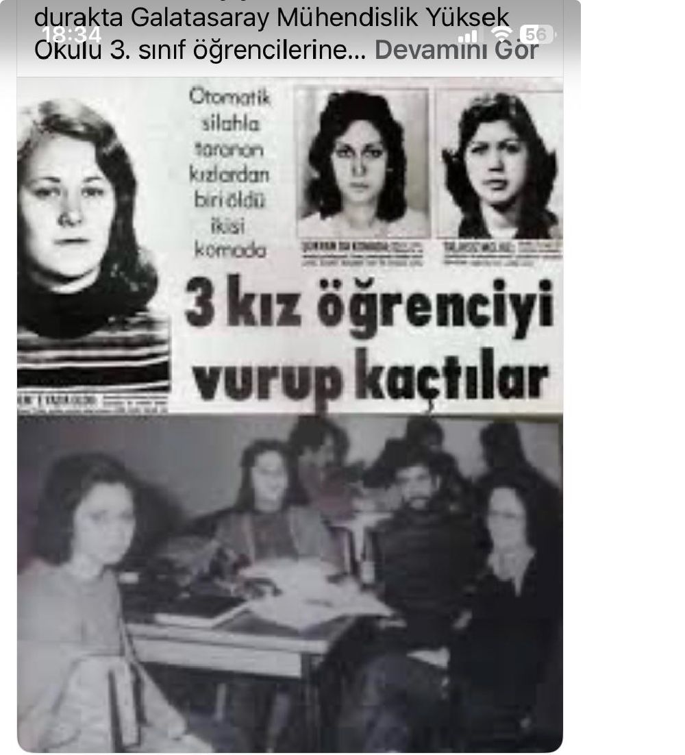  Şişli Meydanında Üç Kız