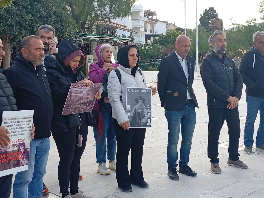 Datça'da Dersim Anması: "Acımız Büyük, Talebimiz Adalet"