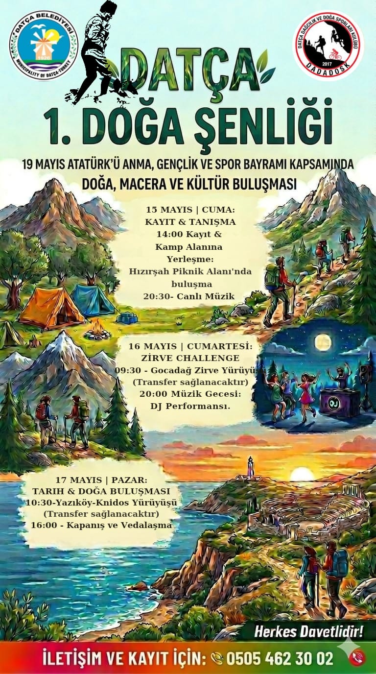 Datça'da Doğa Şenliği Başlıyor!