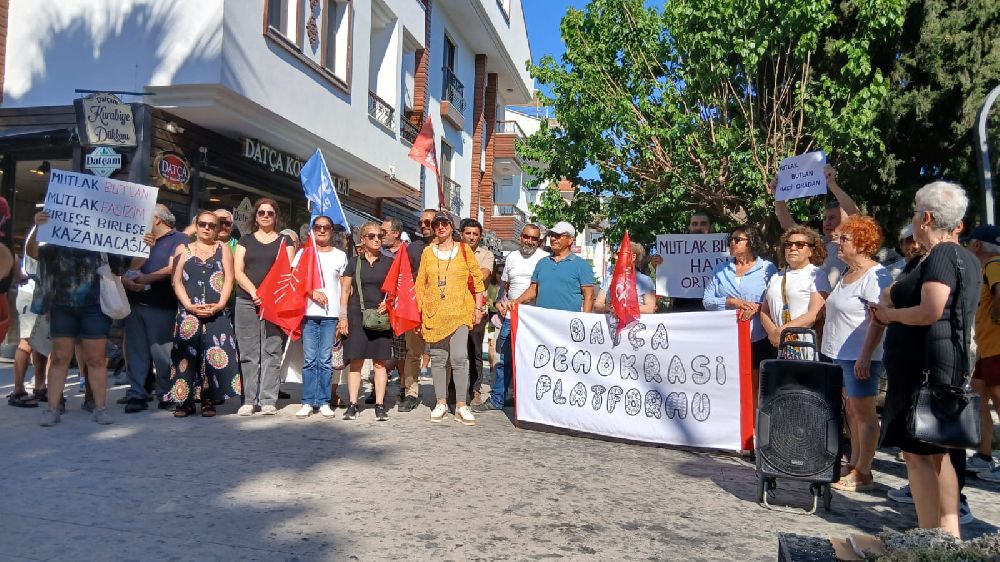 Datçalılar Mutlak Butlana Karşı Birlik Oldu