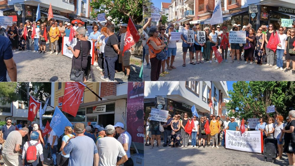 Datçalılar Mutlak Butlana Karşı Birlik Oldu