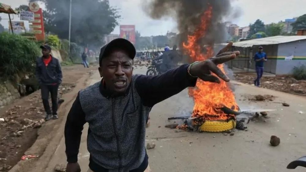 Kenya  Akaryakıt Zamlarına Karşı sokakta