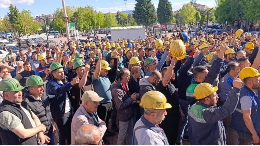 Maden İşçisi Köleliğe Hayır Diyor