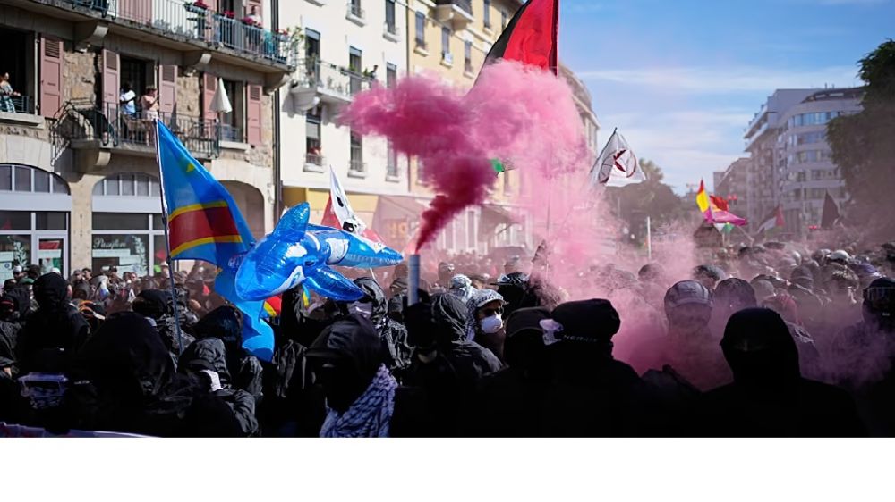 Cenevre’de G7’ye Karşı Dev Protesto