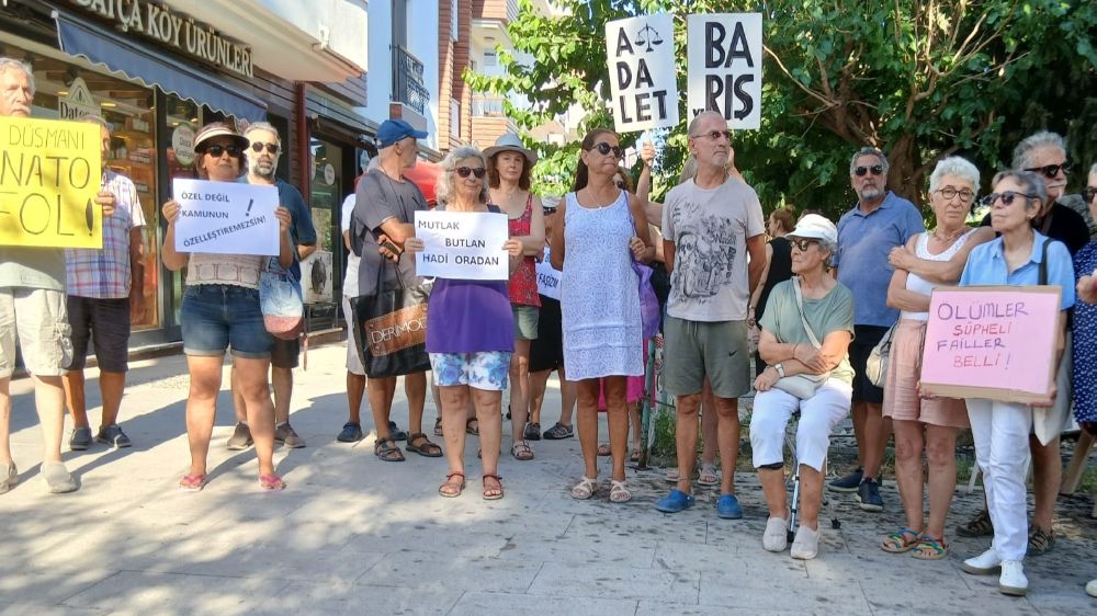 Datça, Özelleştirmelere Karşı Yürüyüşe Geçti