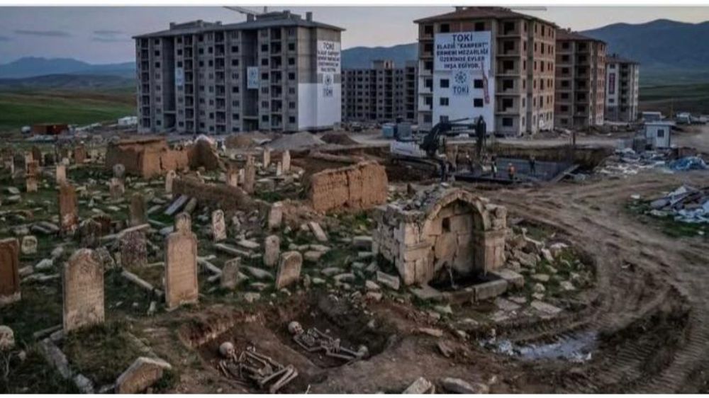  Elazığ’da Ermeni Mezarlığı Üzerine TOKİ Konutları İnşa Ediliyor