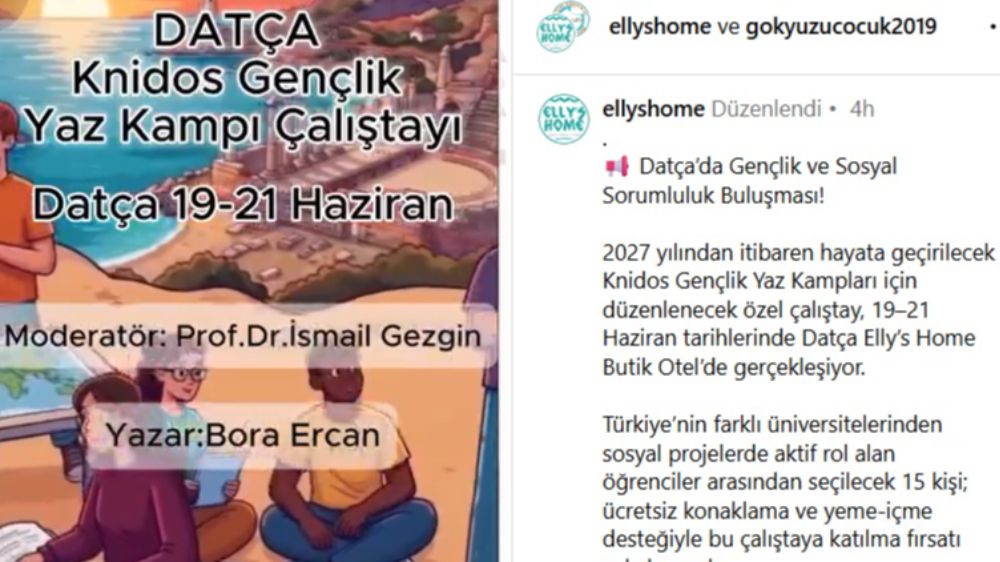 Knidos Gençlik Yaz Kampları Hazırlık Çalıştayı 