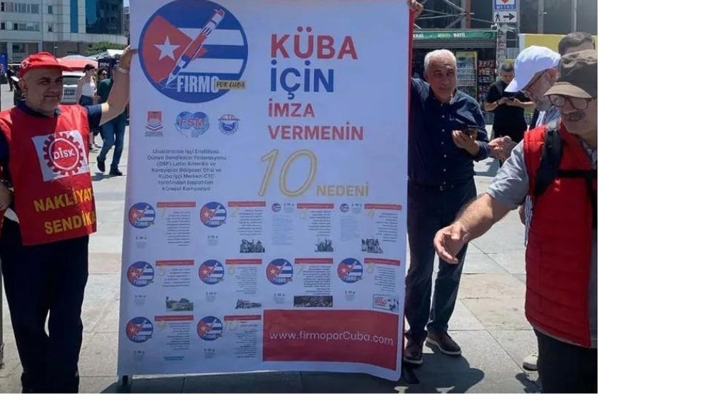 Küba İle Dayanışma Büyüyor