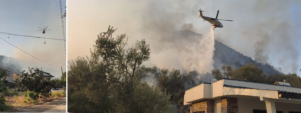 Göcek'te Yangın