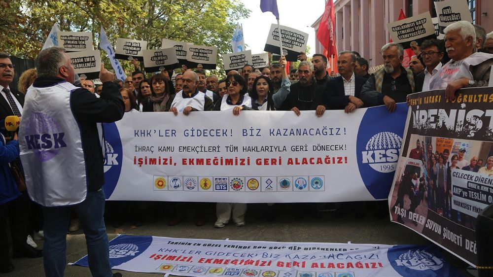 KESK’ten  17 Temmuz’da  Adaletb Bakanlığı Önünde Adalet Nöbet