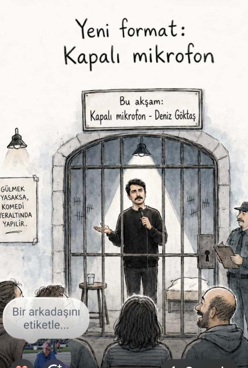 Patagonya’da  bir Komedyen Tutuklandı