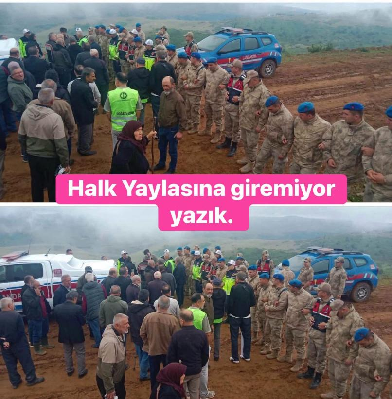 Perşembe Yaylasına Giriş Yasağı