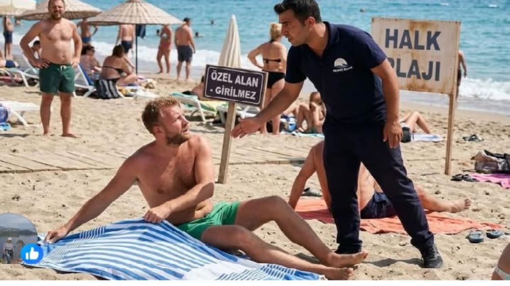   Plajda Vatandaşa  Buradan Git  Diyen İşletme  Ceza Aldı