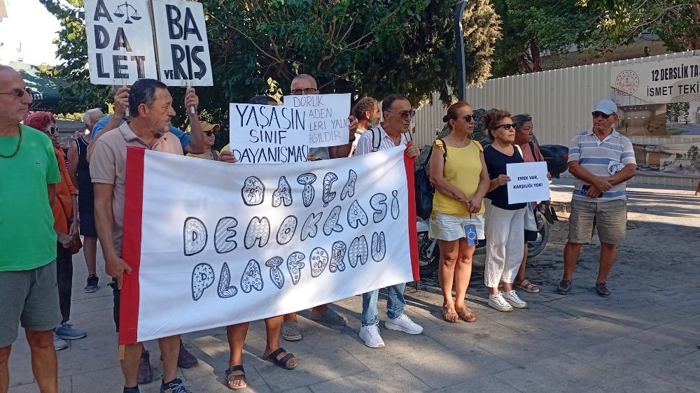 Datça Demokrasi Platformu’ndan Maden İşçilerine Destek
