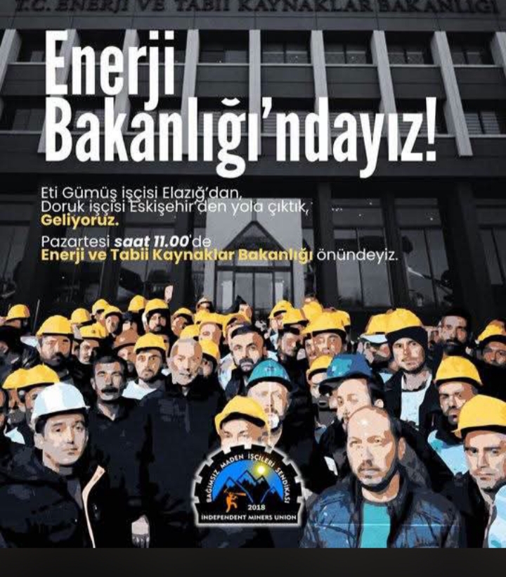 Doruk Madencilik İşçileri Yeniden Ankara Yolunda