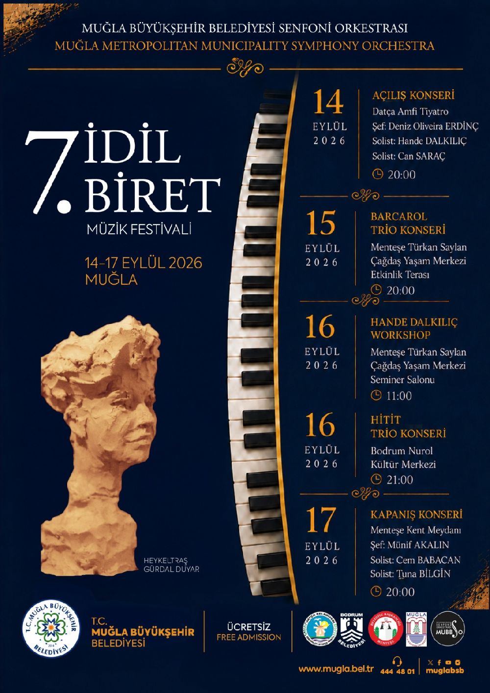 7. İdil Biret Festivali Datça’da Başlıyor