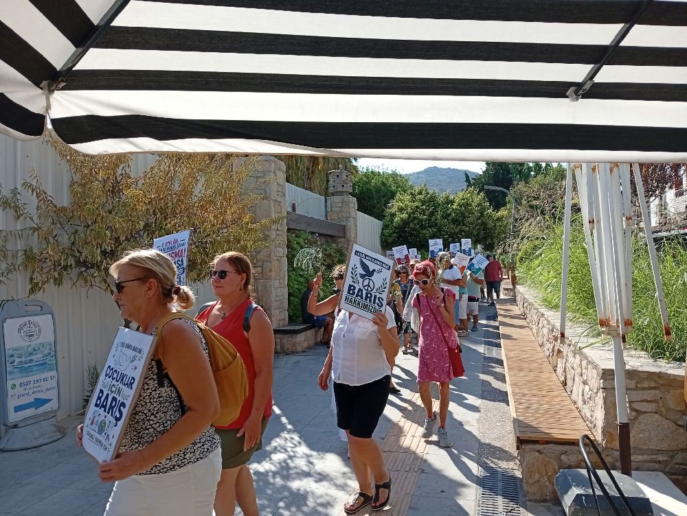 Datça’da 1 Eylül Dünya Barış Günü Çoşkuyla Kutlandı