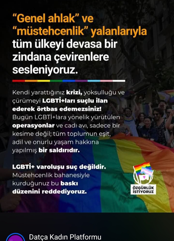 Krizin ve Yoksulluğun Üzerini LGBTİ+’ları Suçlayarak Örtemezsiniz