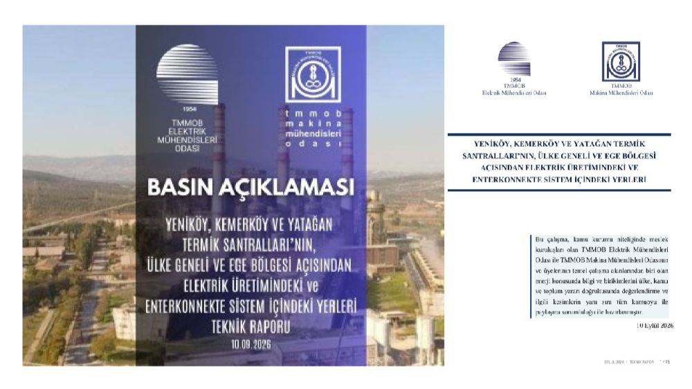 Muğla'daki 3 Termik Santral Kapatılmalı