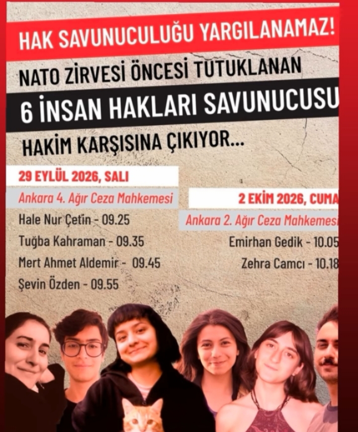 NATO Zirvesi Öncesi Tutuklanan Hak Savunucuları Hâkim Karşısında: İlk Tahliye Kararları Çıktı