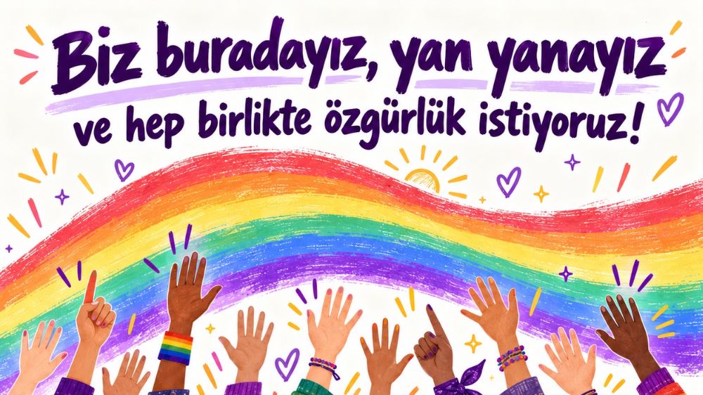 Datça’da Gökkuşağı Dayanışması Çağrısı “Her Yerdeyiz Aşkım!”